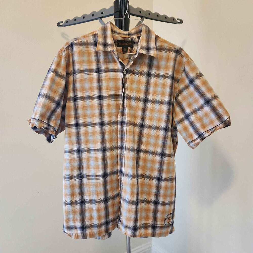 Timberland Plaid Button up